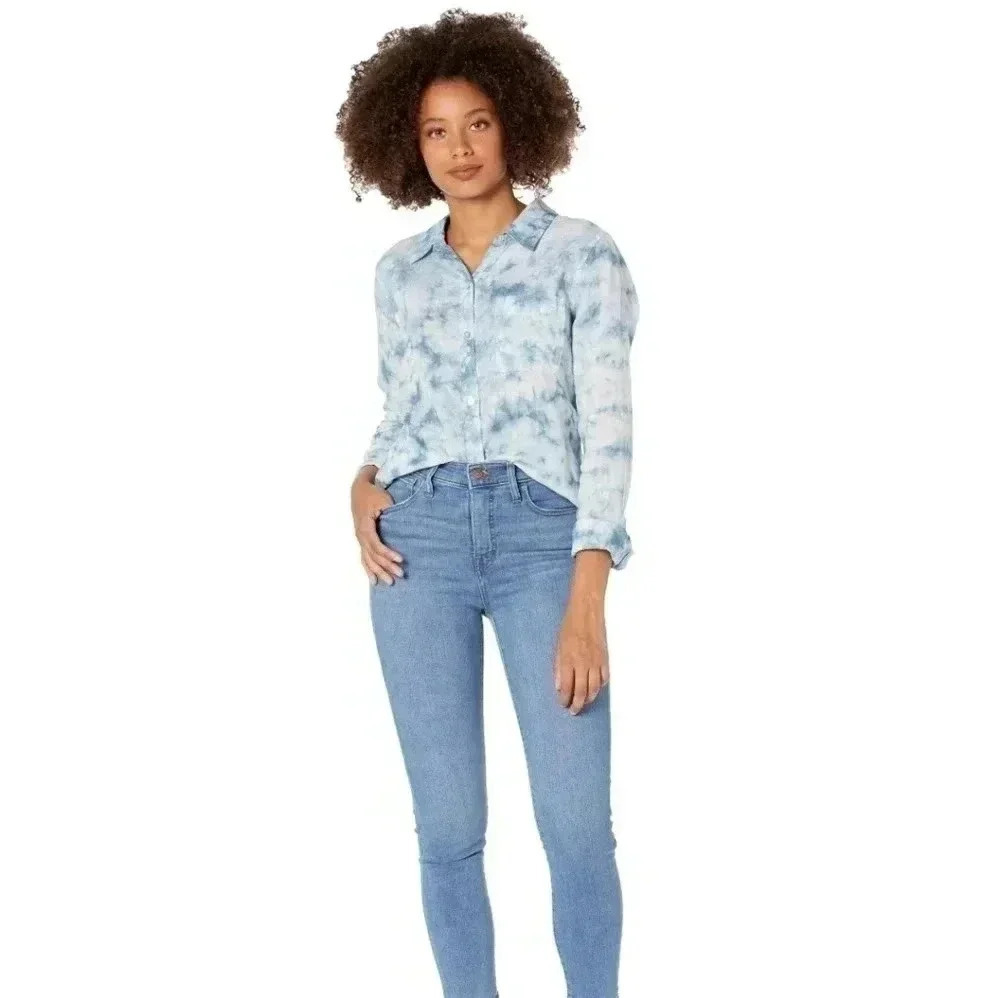 Faherty Malibu Shirt Ocean Tie-Dye